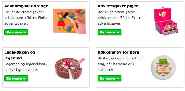 Adventsgaver til børn