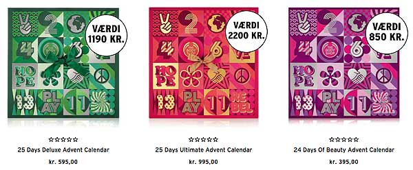 The Body Shop Pakkekalender 2017