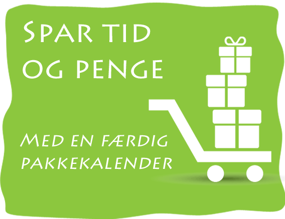 Spar tid og penge med en færdig pakkekalender