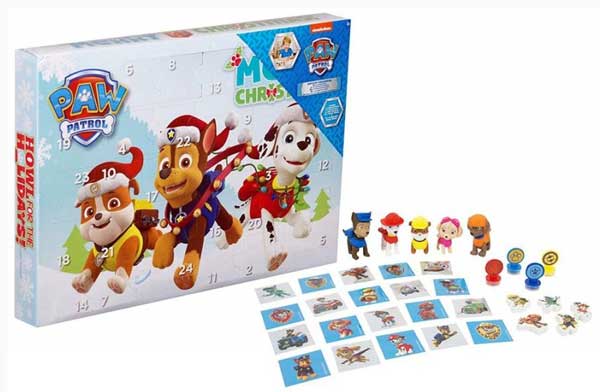 teori Glat parkere Paw Patrol julekalender til børn - Her finder du den billigste pris!