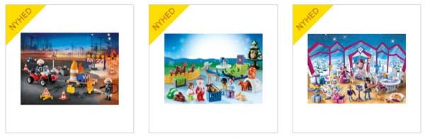 playmobil julekalendere